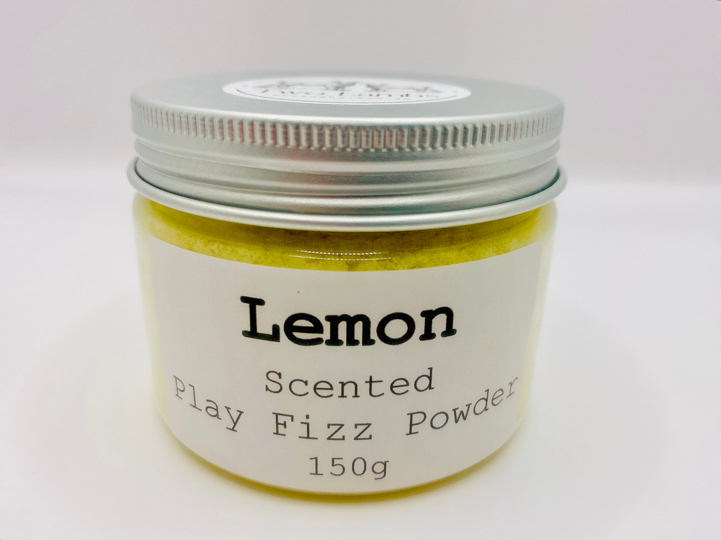 Lemon Scented Play Fizz Powder 150g