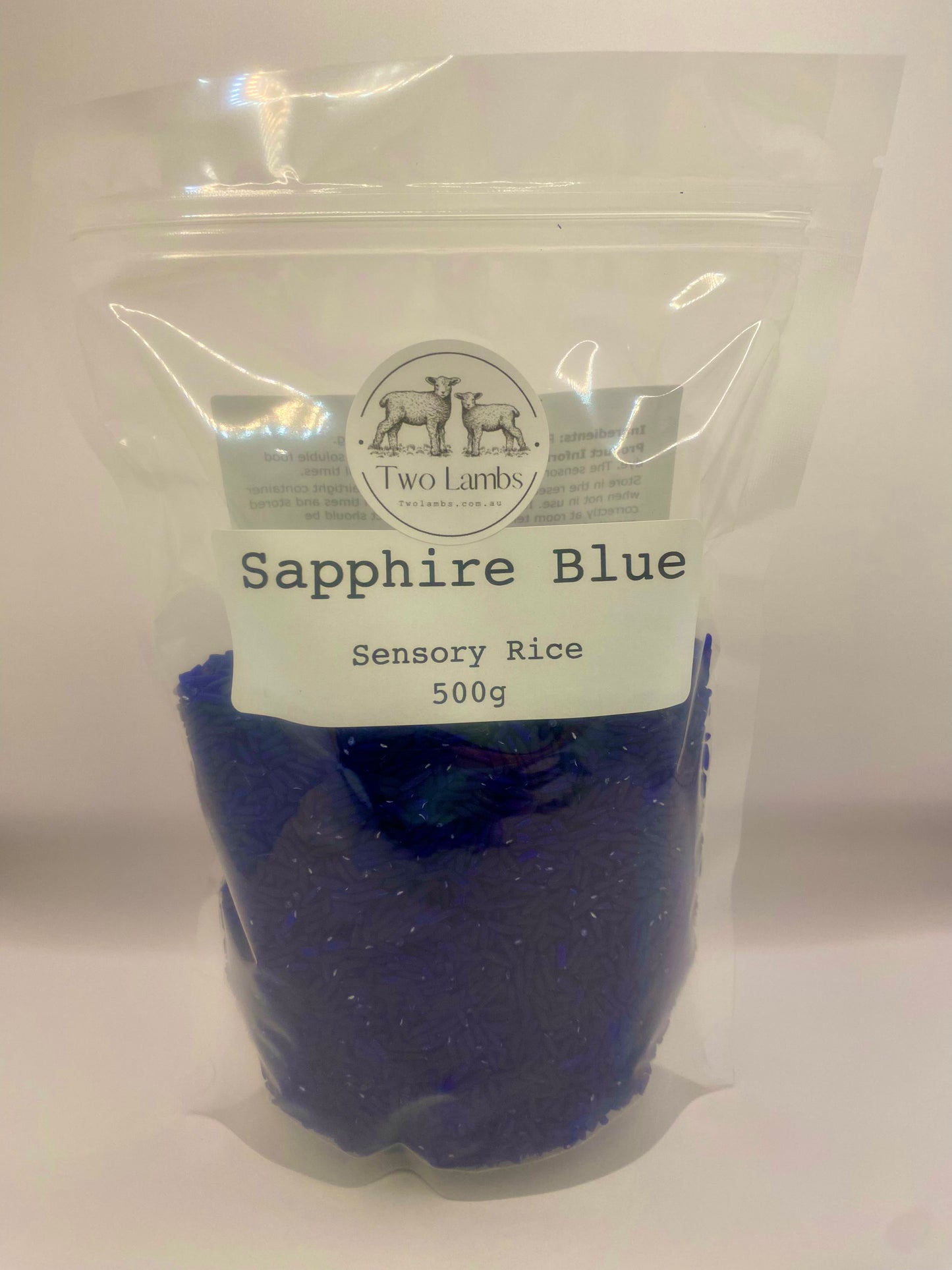 Sapphire Blue Sensory Rice 500g