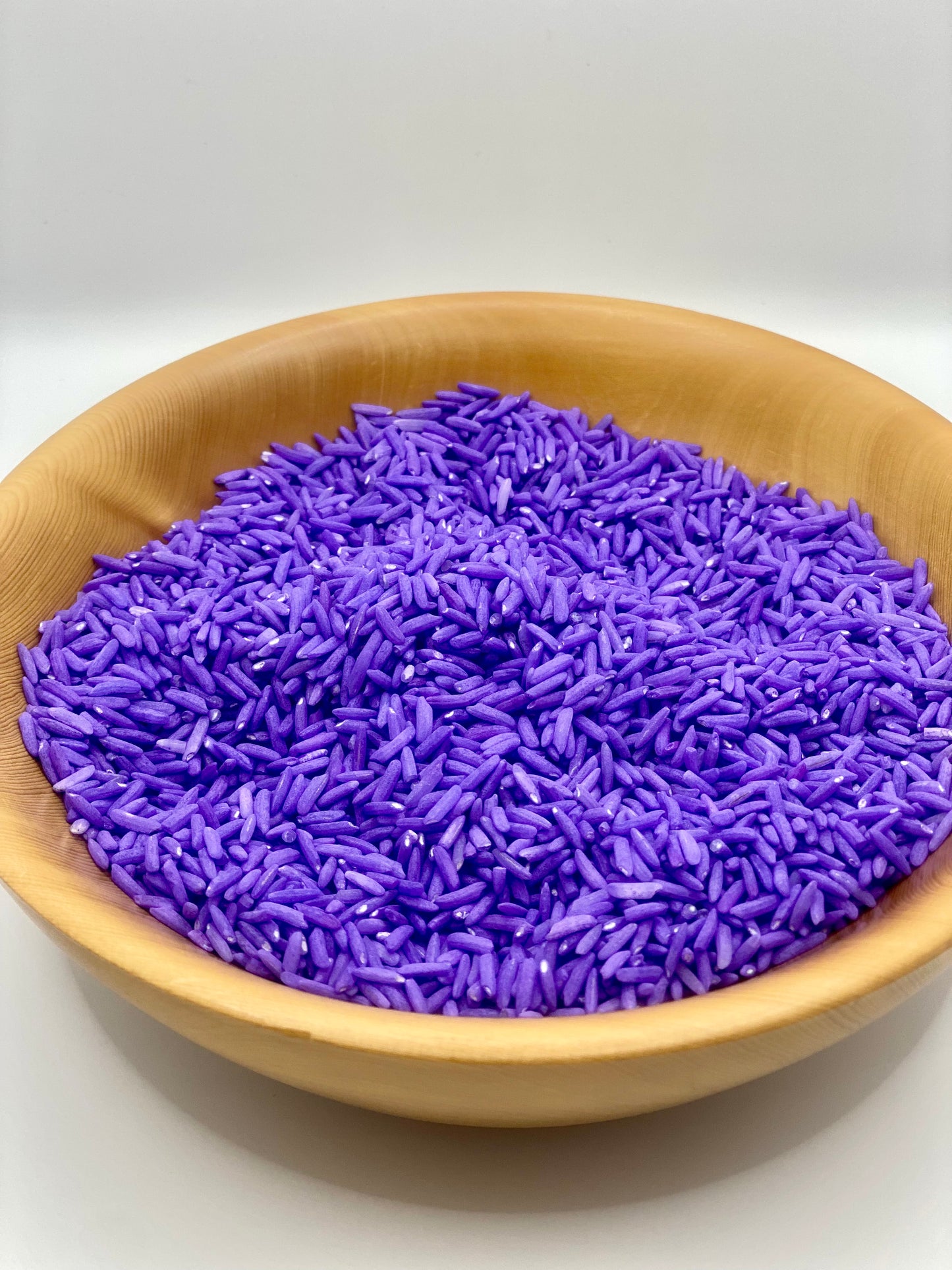 Light Lavender Purple Sensory Rice 500g