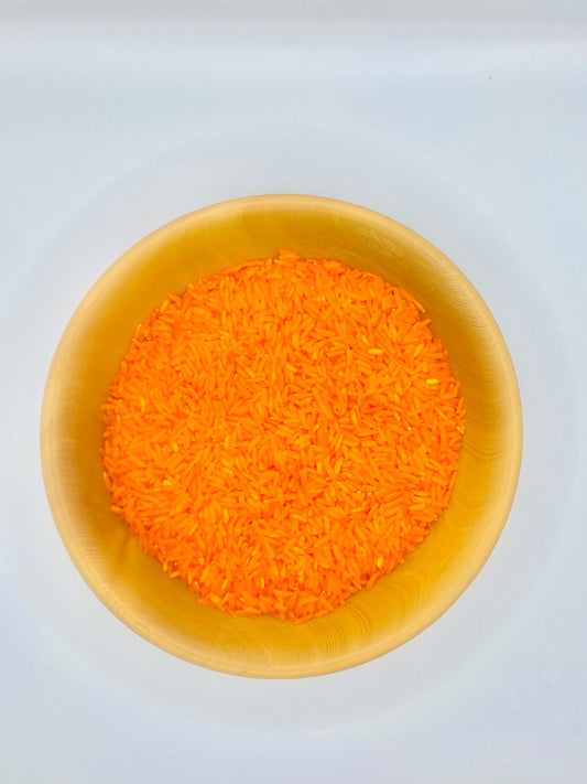 Hi-Vis Orange Sensory Rice 500g