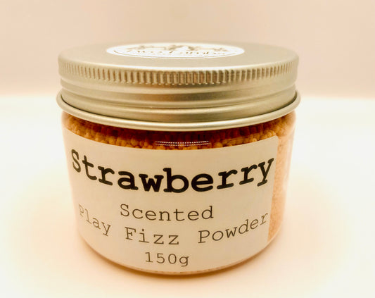 Strawberry Scented Play Fizz Powder 150g