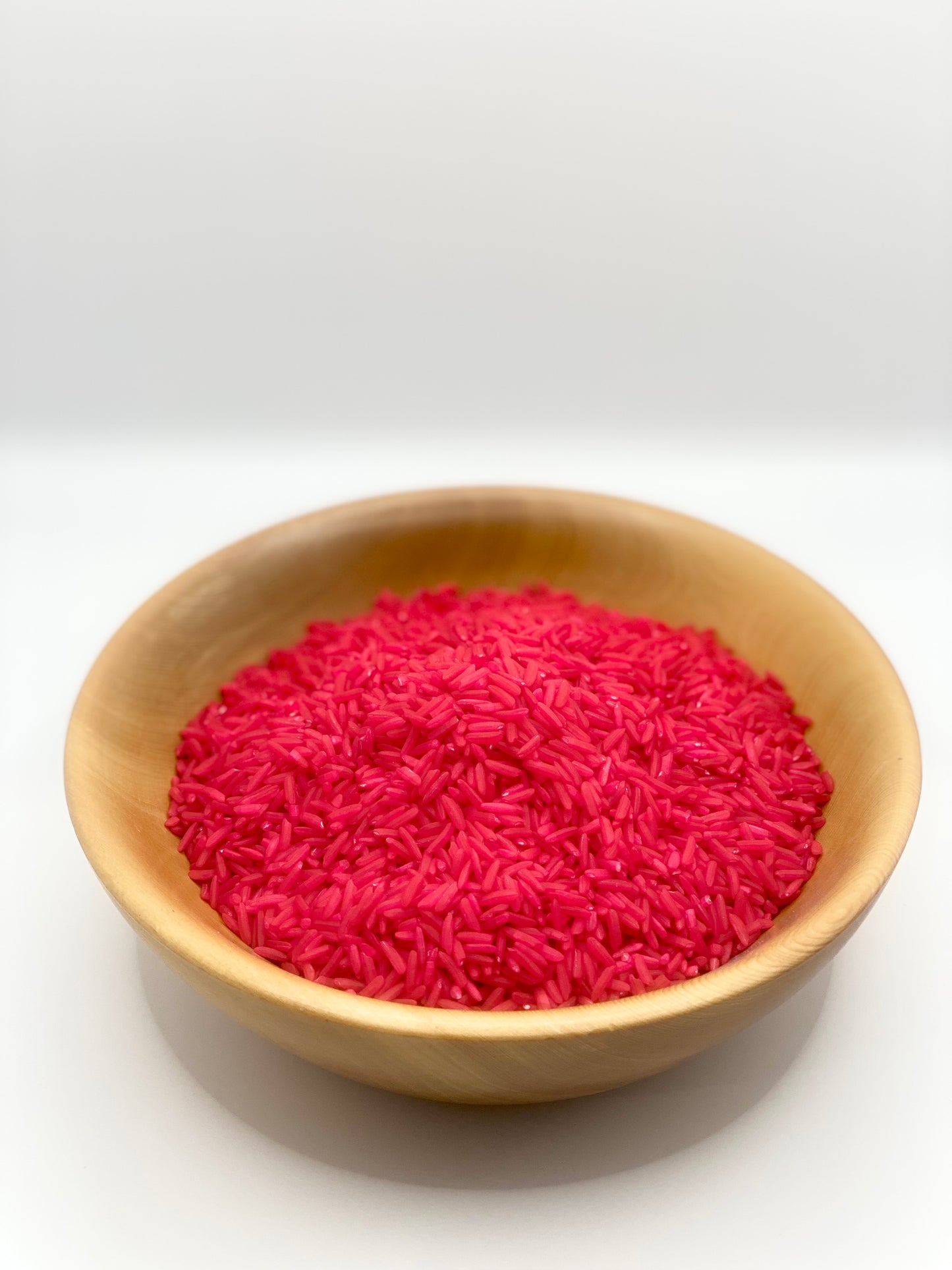 Flamingo Pink Sensory Rice 500g