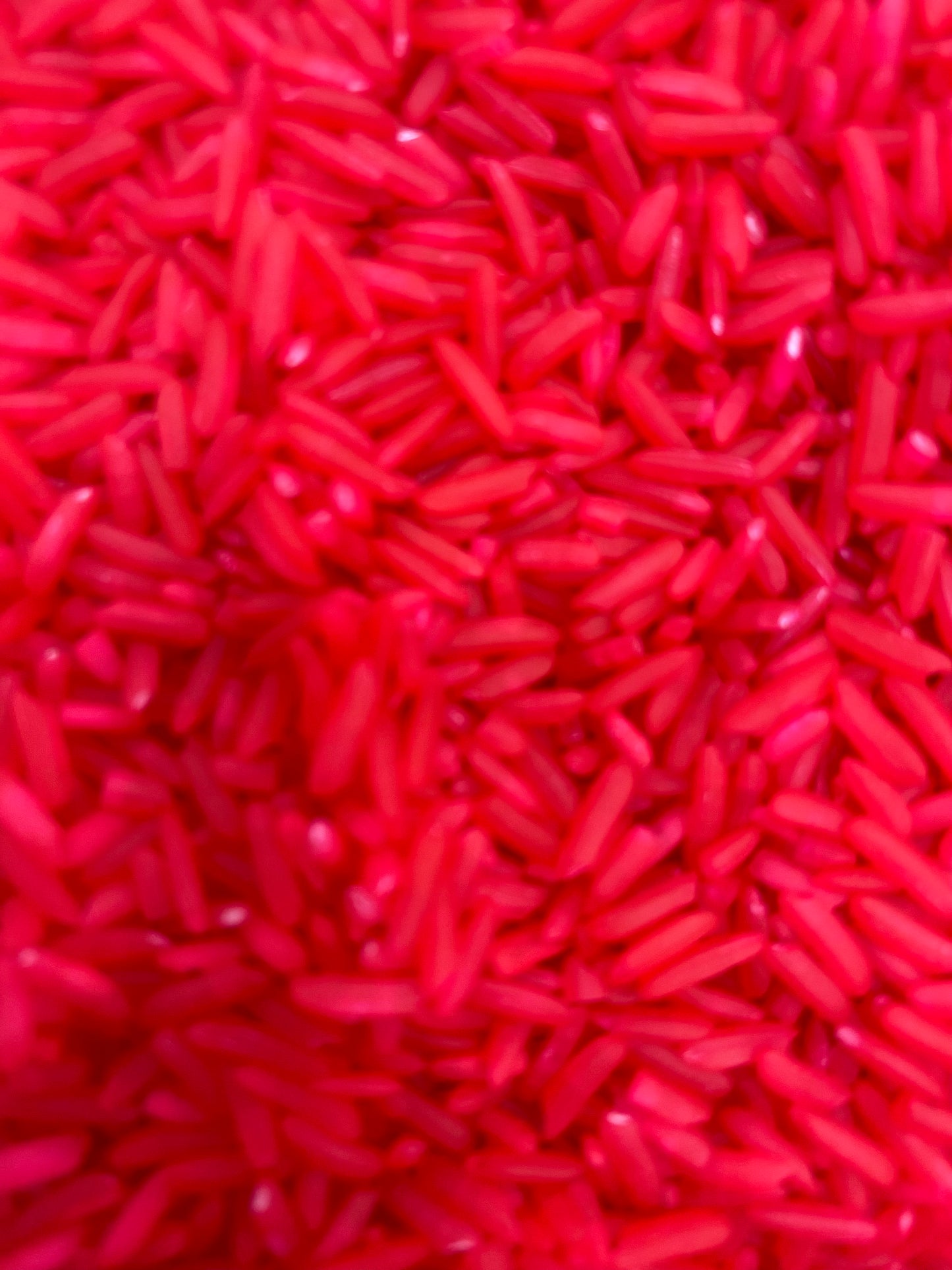 Flamingo Pink Sensory Rice 500g